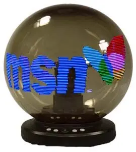 

Company Logo Show System 300MM 48 Pixels speed LED Miraball light with USB Port &Remote Control for Disco Shop advertising