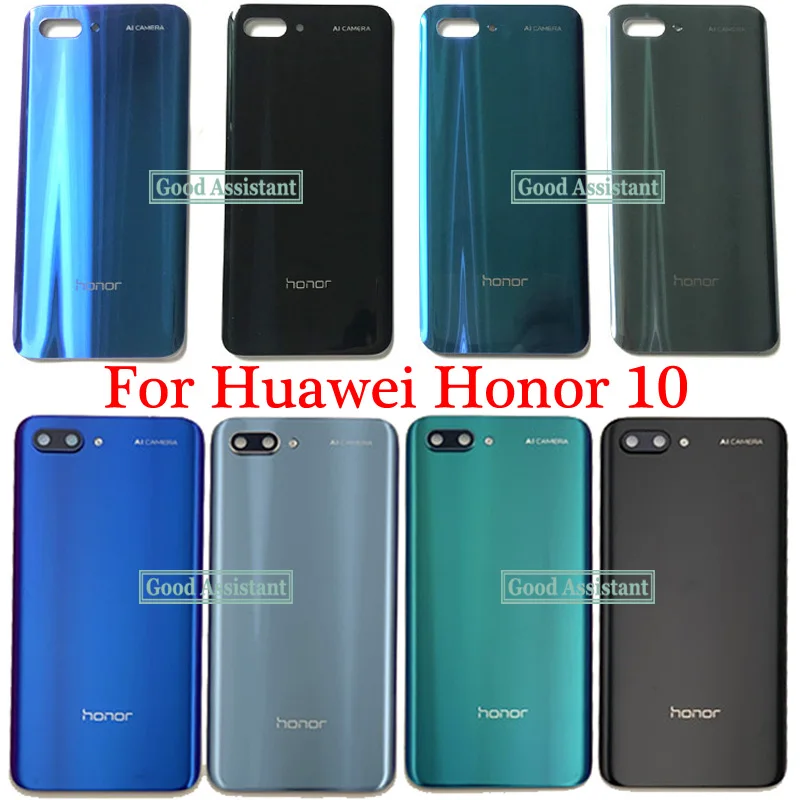 

Original For Huawei Honor 10 honor10 COL-AL00 COL-AL10 COL-TL00 COL-TL10 Back Battery Cover Door Housing case Rear Glass parts