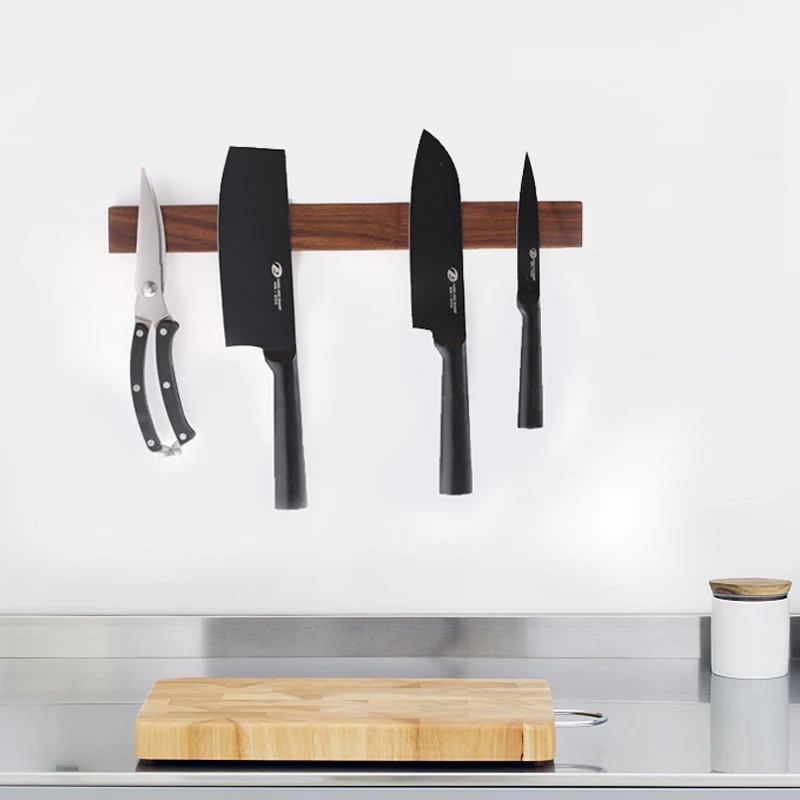 Magnetic Knife Holder Wall Wooden Magnetic Knife Holder