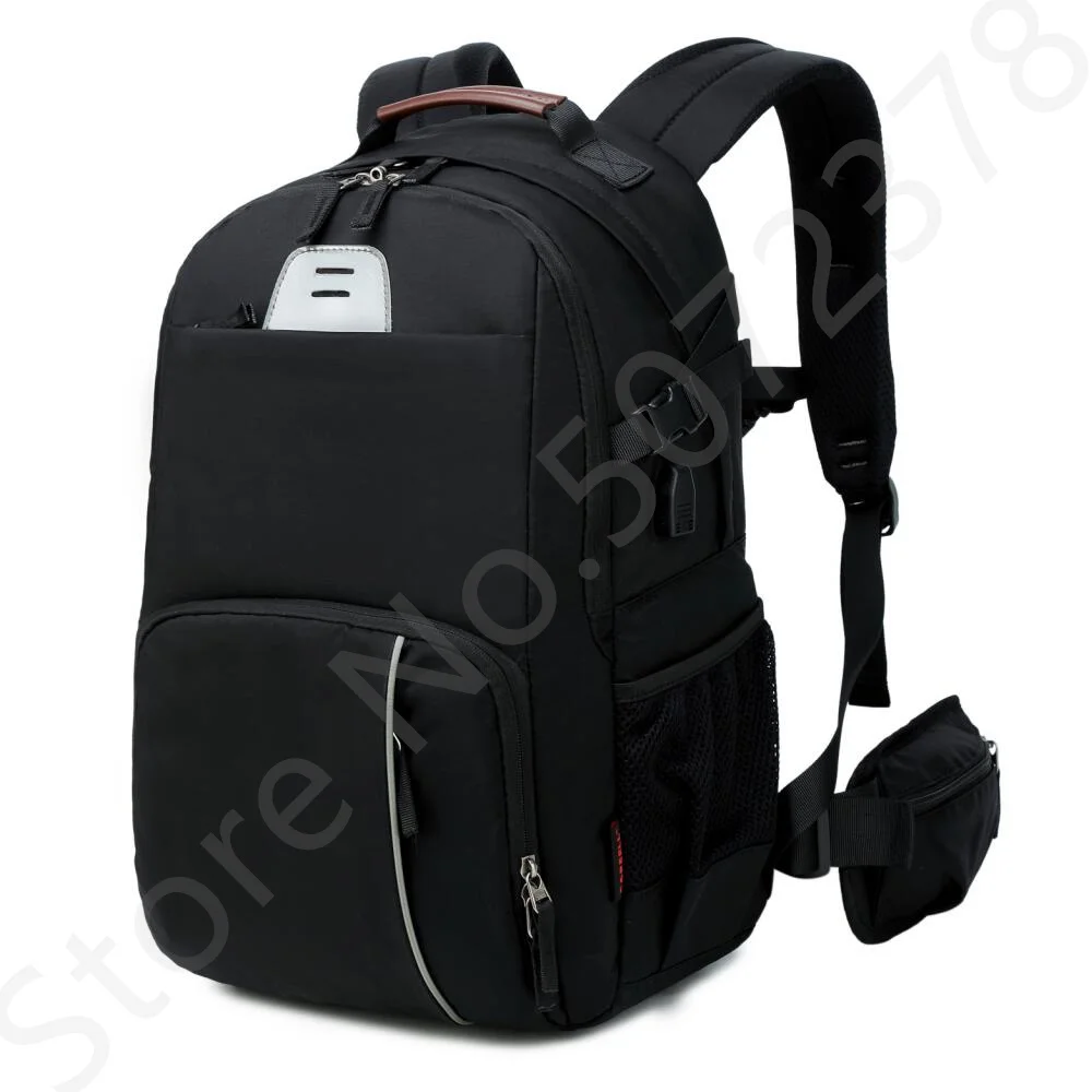 Professional Photography Padded Backpack Nylon Anti-theft SLR 15.6'' Laptop Bag Digital Shoulders Camera Lens Case