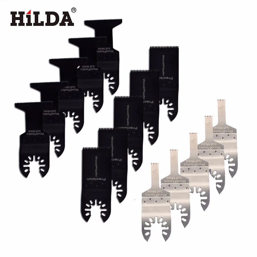  HILDA 15 pcs/set Oscillating Tool Saw Blades Accessories fit for Multimaster power tools as Fein Dr