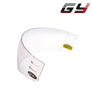 

GY CE Approval Ice Hockey Visor Made with PC for Face Protection Anti Fog Anti Scratch Fit Ice Hockey Helmet