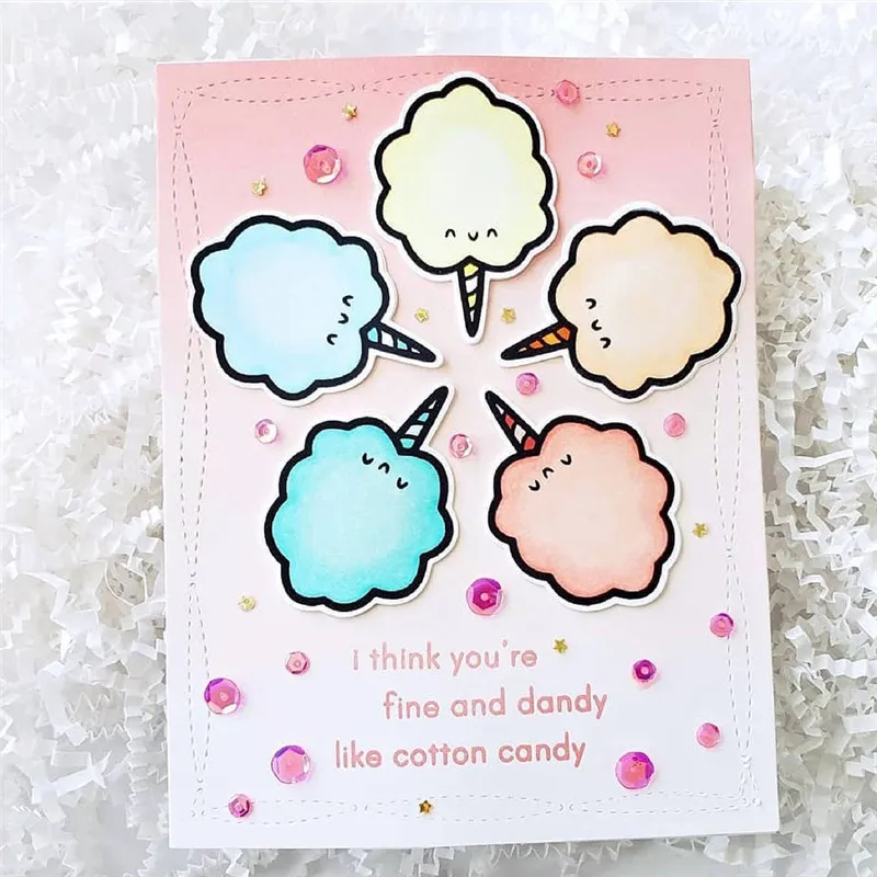 

Cute Little Nails Metal Cutting Dies for Scrapbooking New 2019 Die Cuts for Card Making Craft Dies Stitch Troqueles Stencil