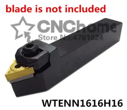 WTENN1616H16 токарный инструмент держатель, резец для наружной обточки s, W тип держателя, токарный станок с ЧПУ для лазерной резки инструменты