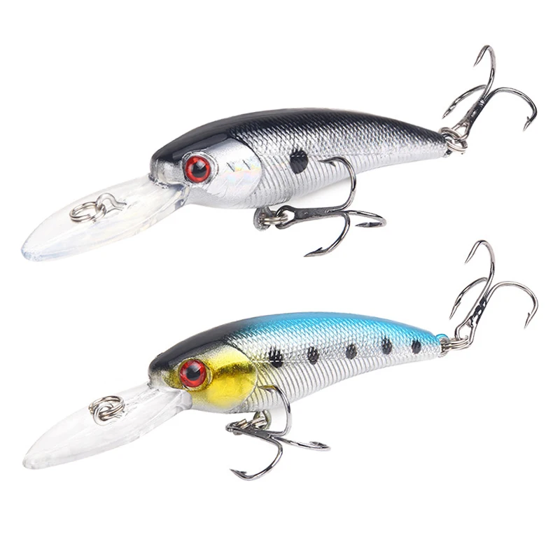 طعوم صيد سمك البلمة 9 سنتيمتر 7g الطعوم الثابت الاصطناعي جودة Crankbait Wobblers باس بايك 6 # السنانير العائمة الطعم طعوم صيد سمك البلمة 9 سنتيمتر 7g الطعوم الثابت الاصطناعي جودة Crankbait Wobblers باس بايك 6 # السنانير العائمة الطعم
