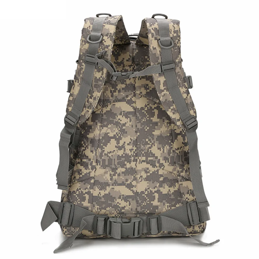 45L водонепроницаемая Спортивная походная альпинистская сумка на плечо военный тактический камуфляжный рюкзак 800D Оксфорд универсальный рюкзак