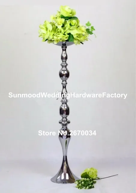 Mental Stand Only Lattest Metal Pedestal Stands For Flowers Mental Stand Only Lattest Metal Pedestal Stands For Flowers Floor Vase Trumpet Walkway Wedding