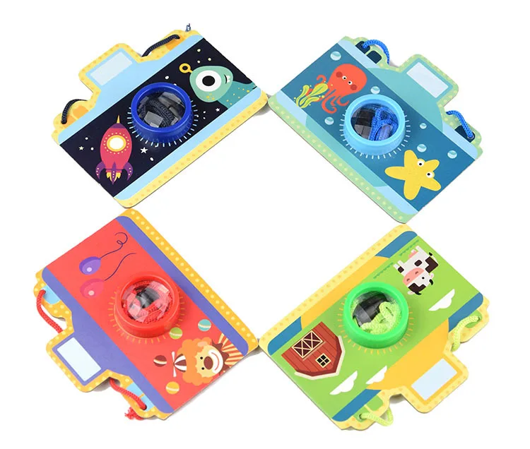 Классическая Детская игрушка Моделирование цветная камера поли Prism игрушка-калейдоскоп волшебный калейдоскоп картона Бумажные Игрушки