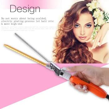 

2018Electric Hair Curler Ceramic Curling Wave Machine Portable Spiral Hair Curlers Rollers Curling Iron Wand Hair Styling Tools
