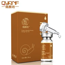 QYF Brand Snail Essence Face Serum Liquid Whitening Moisturizing Removing Red Blood Shrink Pores anti-aging Cream Skin Care