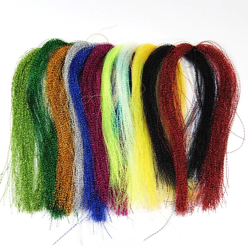 Buy 5 Packs Flashabou Holographic Tinsel Fly Fishing