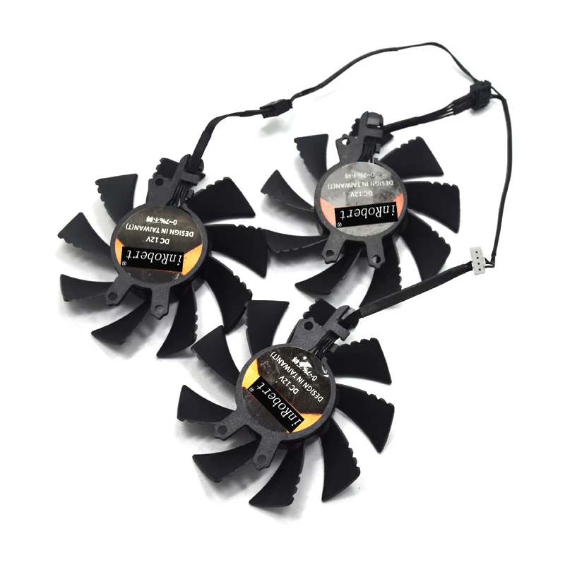  75mm iGame GTX 1060 6 gb Kühler fan 4pin Ersetzen für Bunte iGame GeForce GTX 1070Ti GTX 1080 GTX 1