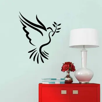 

Peace Dove Wall Sticker Kids Room Animal Bird Wall Decal Bird Wall Sticker Mural