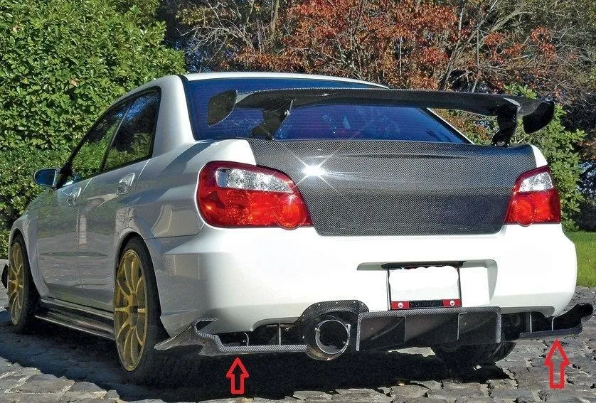EVO 9  Voltex rear bumper