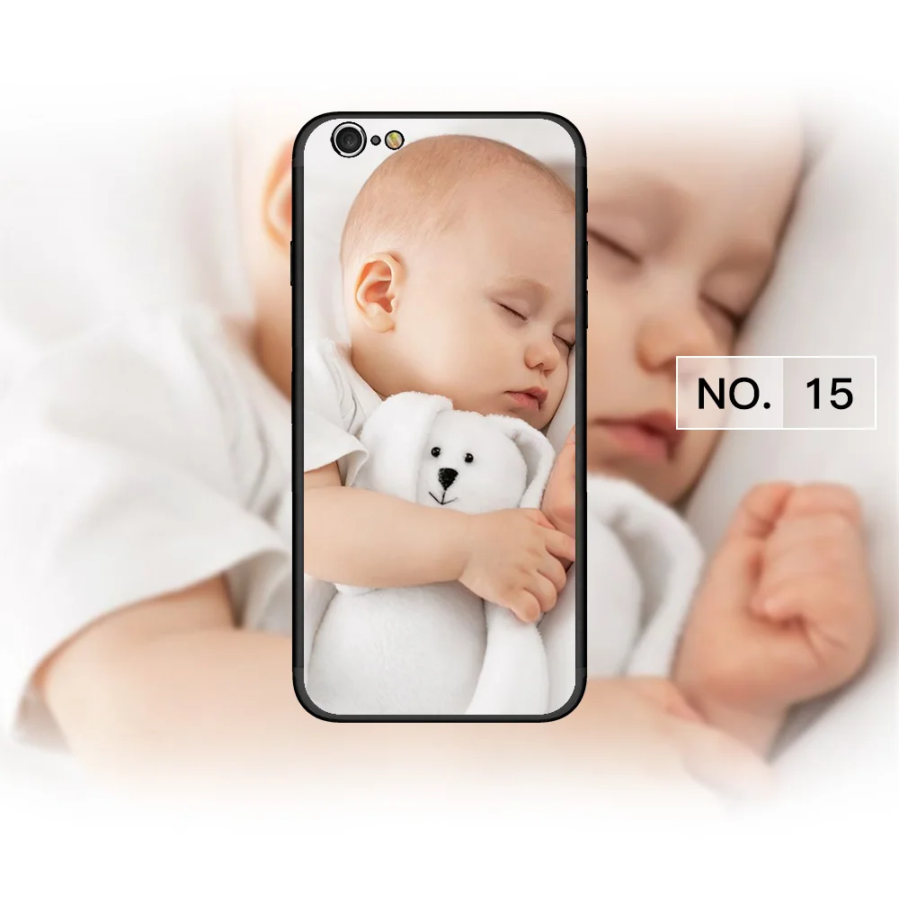 Bauqee Lovely Baby печатных Телефон чехол для iPhone 6 6S случае модный принт Случаях Жесткий