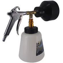 Моющий пистолет высокого давления, автомобильный набор для мойки для интерьера, Глубокая чистка с воздушной щеткой, Рупорная головка, техническое обслуживание кабины, автомойка