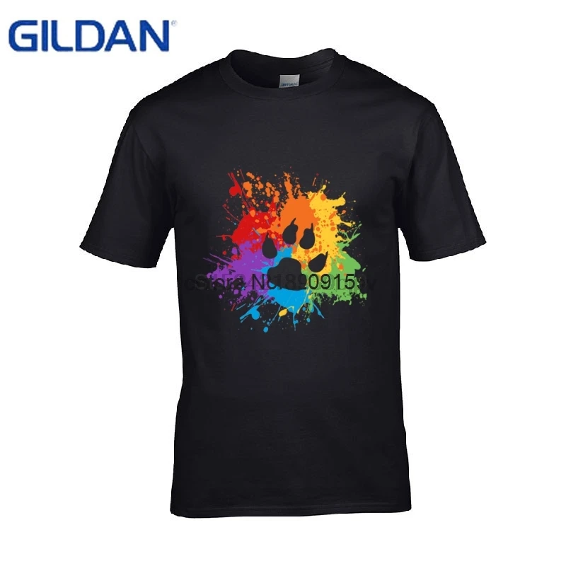 

Furry Pride Men& Premium T-Shirt t Shirt men black cotton simple tShirt top tee t-Shirt big size men