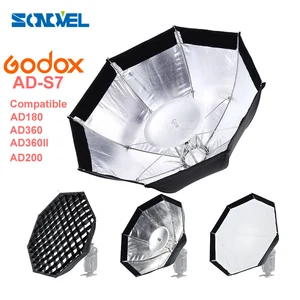 Godox AD-S7 Multi-functional Grid Flash Softbox For WITSTRO Flash AD-180 AD-360 AD360II AD200