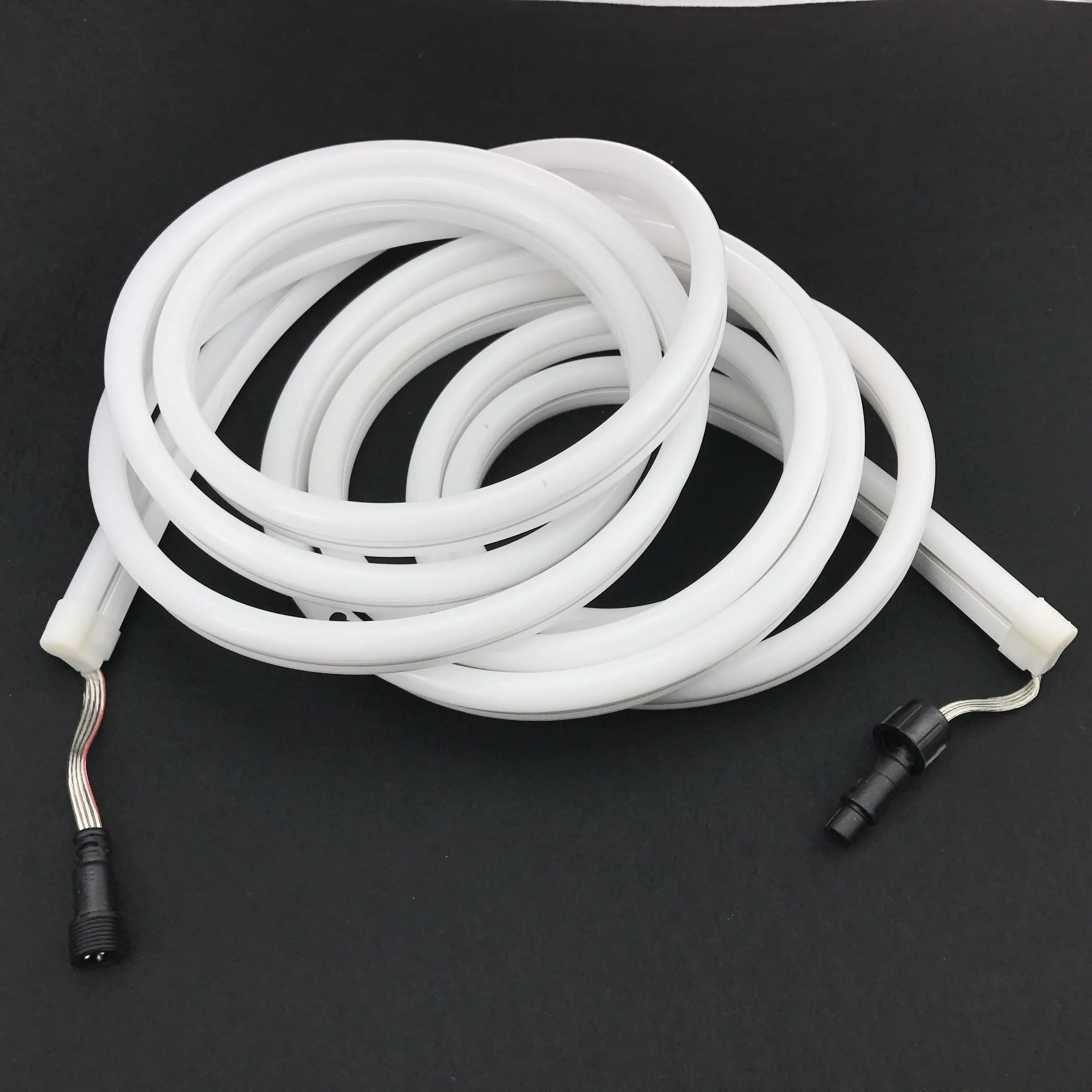 

15mm*25mm size/5m long/20pixels/m(60LEDs/m)/DC12V WS2811 pixel rgb neon strip light;IP65;0.2m xConnect pigtails