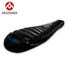 AEGISMAX  Winter Camping Professional Ultralight Mummy 90% Duck Down Sleeping Bag Can connect double sleeping bag  D Series ► Photo 2/6