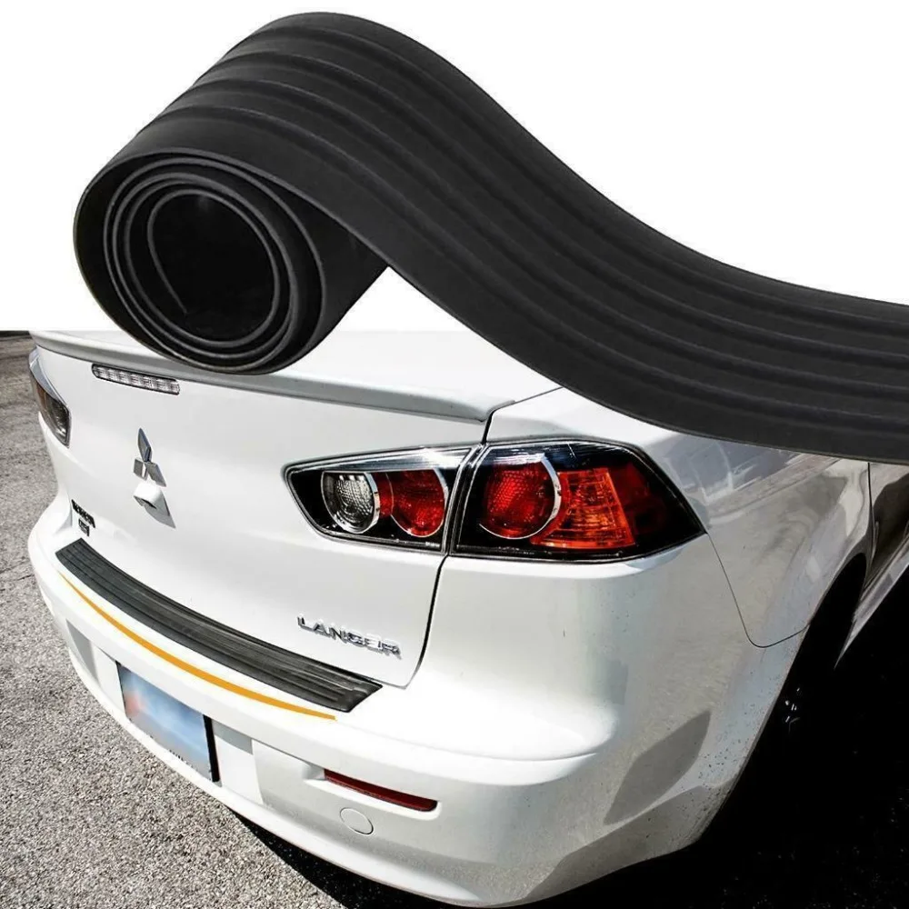 

Car Styling Trunk Rubber Rear Guard Bumper Protector Trim Cover For Mazda 2 Mazda 3 Mazda 5 Mazda 6 CX5 CX-5 CX7 CX9 Atenza