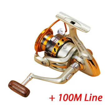 

Yumoshi EF Spinning Fishing Reel 5.5:1 12BB Metal Handle Lure Casting Rod Gear Angling Tackle Sea River Ocean Bass Trout+Gift