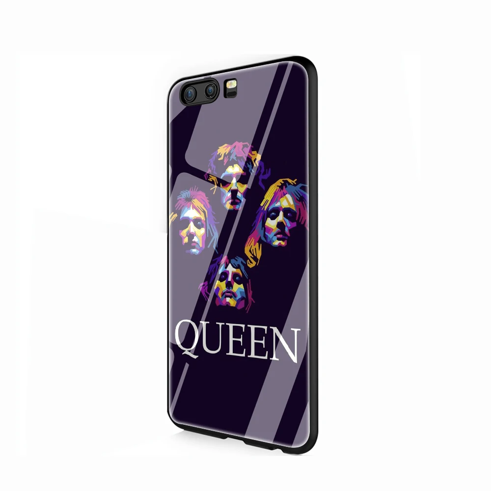 Чехол для телефона с закаленным стеклом queen Rock Group для huawei Y9 Honor 8X 7A pro P10 20 Lite Pro mate 20 Lite Pro - Цвет: G3