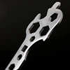 15 en 1 pratique Multi fonctions vélo vélo plat hexagone clé ensemble en acier hexagone clé main réparation outils Kits ► Photo 3/4