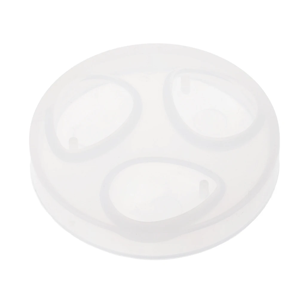 DIY Water Drop Silicone Domed Cabochon Mould Necklace Pendant Charms Mold