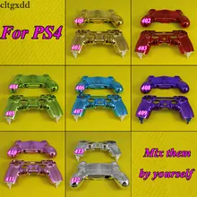 Cltgxdd спереди/черный чехол для игровой приставки игровой коврик крышка Беспроводной игра хром геймпад оболочка для PS4