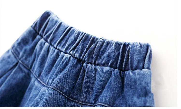 Fanfiluca Toddler Baby Girl Skirts Solid Skirt Denim Autumn Fashion Clothing For Girls Jean Skirt Girl  Children Clothing006