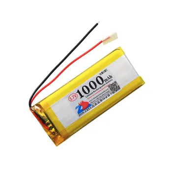 

In 1000mAh 562359 3.7V polymer lithium ion battery 552560 player Story machine Rechargeable Li-ion Cell