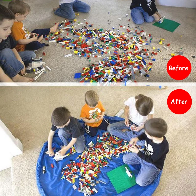 Многофункциональные портативные детские строительные блоки Legoed игрушки игровой