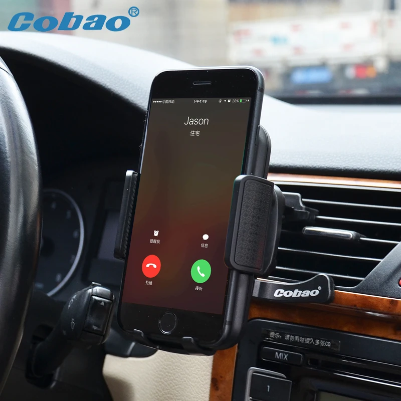 

Cobao Smartphone Car Holder Air Vent Universal Phone Stand Holder 360 Rotation Phone Bracket For Huawei Samsung iPhone Xiaomi