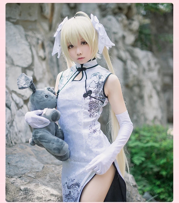 Новый Топ игр аниме Yosuga no Sora Cos кимоно для косплея на Хэллоуин ежедневный чонсам