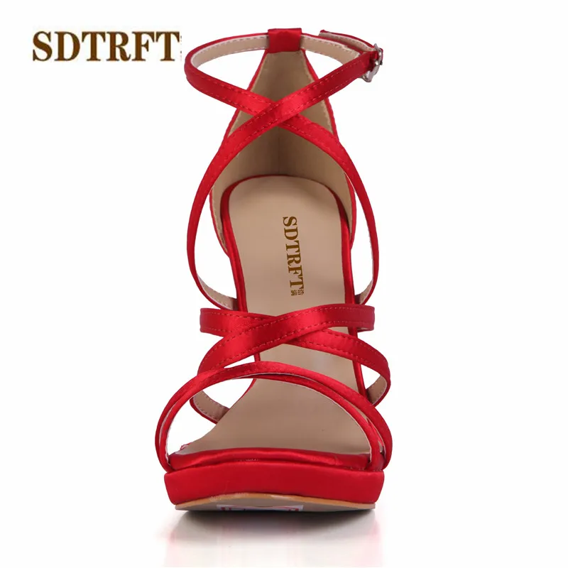 Sdtrft Femme 35 43 Sandales Mujer strap Talons Chaussures Ciel Sexy Cm Zapatos Soirée 12 Pompes Pu rouge pourpre Croix gris 42 Minces Stiletto Plus À Été Bout De Ouvert 1agxqW1Uwr