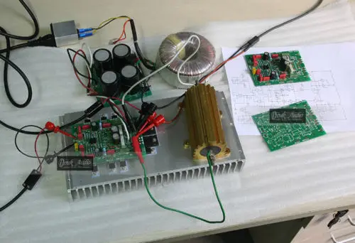 Douk Audio Non-NFB Amplifying Circuit 150W 2.0 Channel Power Amplifier DIY Kit