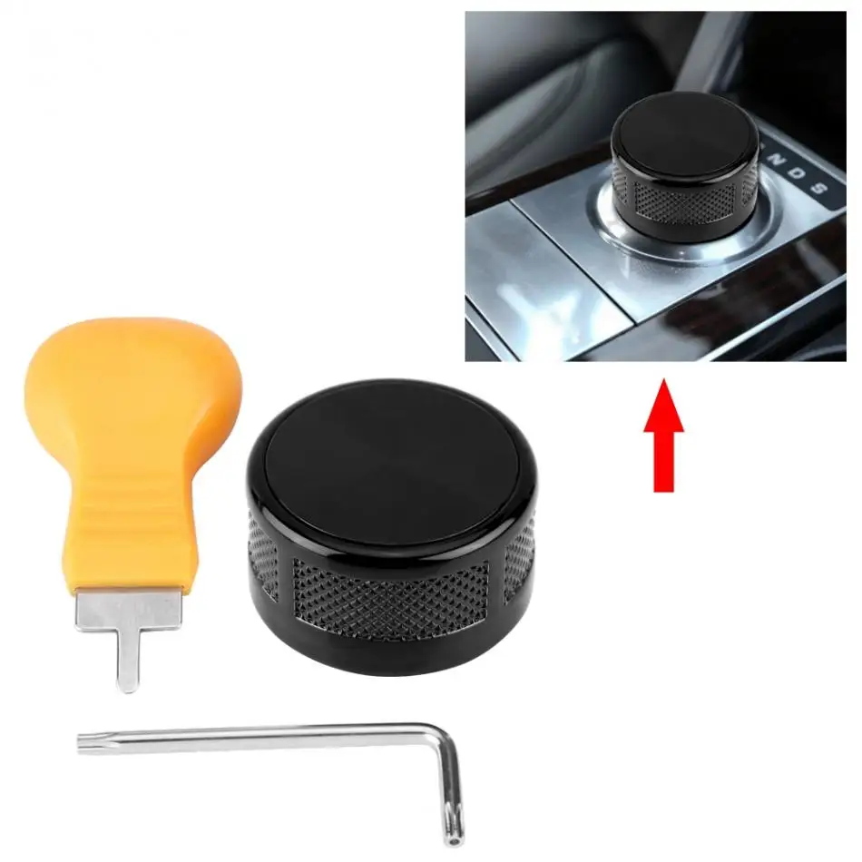 Ручка переключения рулевого механизма автомобиля из цинкового сплава, кнопочная панель переключения для Land Rover Sport Evoque Discovery
