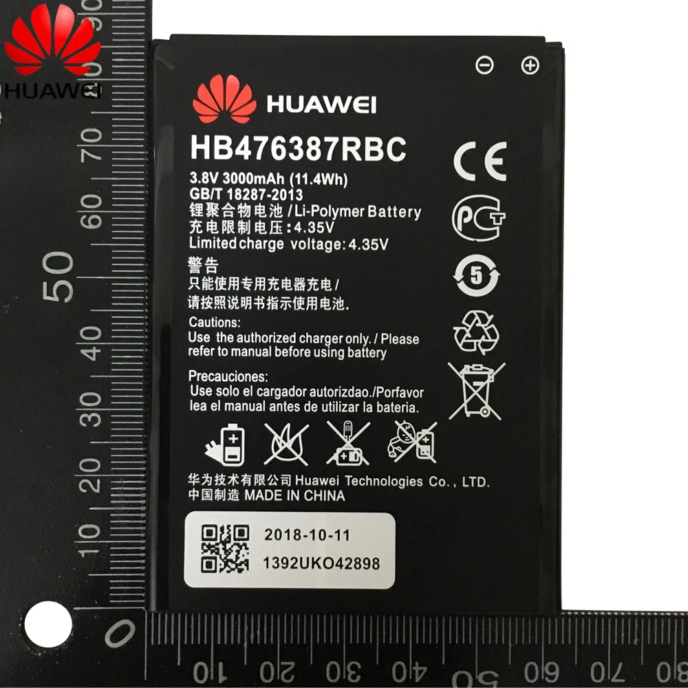 Литий-ионный аккумулятор для huawei HB476387RBC для huawei Honor 3X G750 B199 3000 мАч