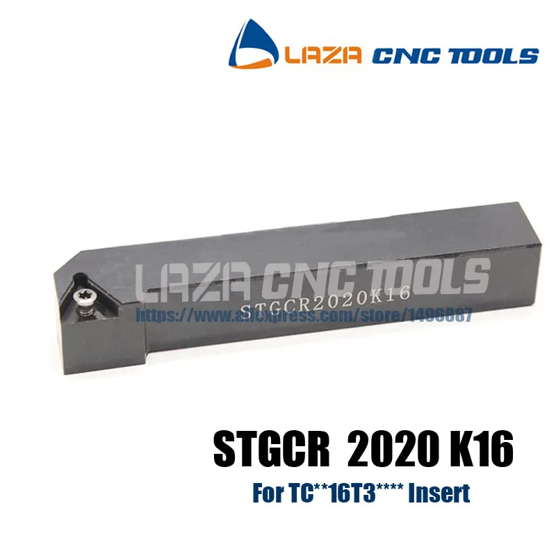 Держатель инструмента для токарного станка STGCR2020K16 STGCL2020K16 инструмент STGCR