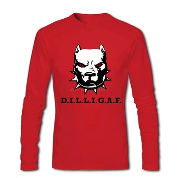 

D.I.L.L.I.G.A.F Vintage T Shirts New Coming Men's O Neck Tshirt Low Price Crew Neck Adult Tee Shirt