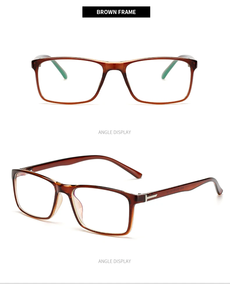 Квадратная оправа для очков для женщин и мужчин модные оптические очки верхняя ацетатная оправа карамельный цвет оправа Стиль очки