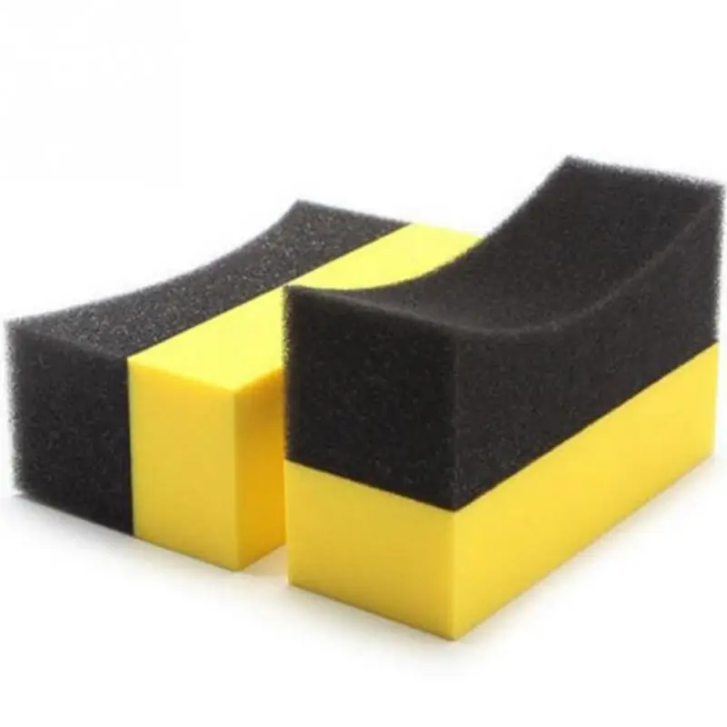 

Adeeing Auto U-Shape Tire Wax Polishing Compound Sponge Tyre Cleaning Sponge ARC Edge Sponge Ideal for cleaning r30