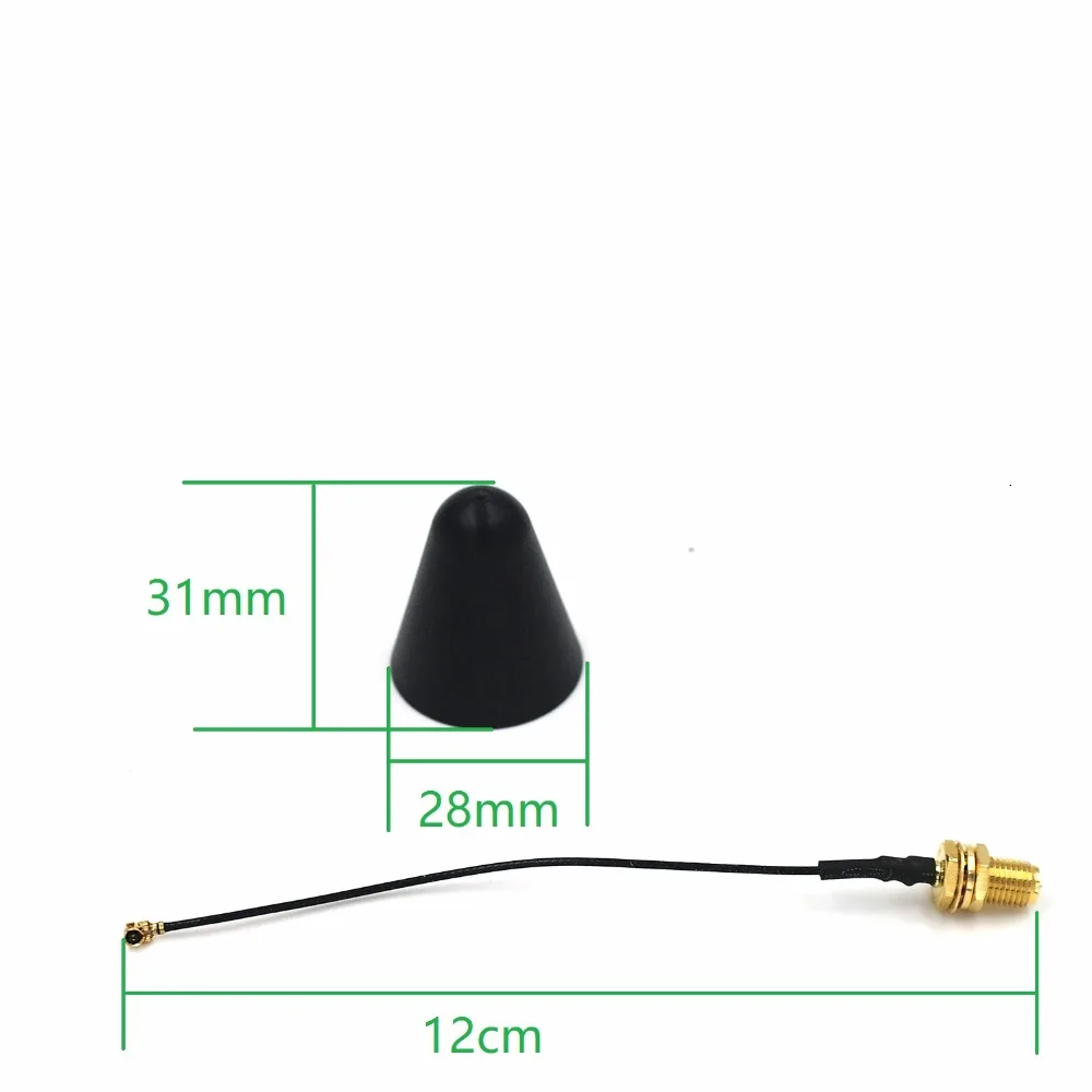 DSTIKE Waterproof Mushroom 2dB antenna for ESP-07/ESP32-Wrover