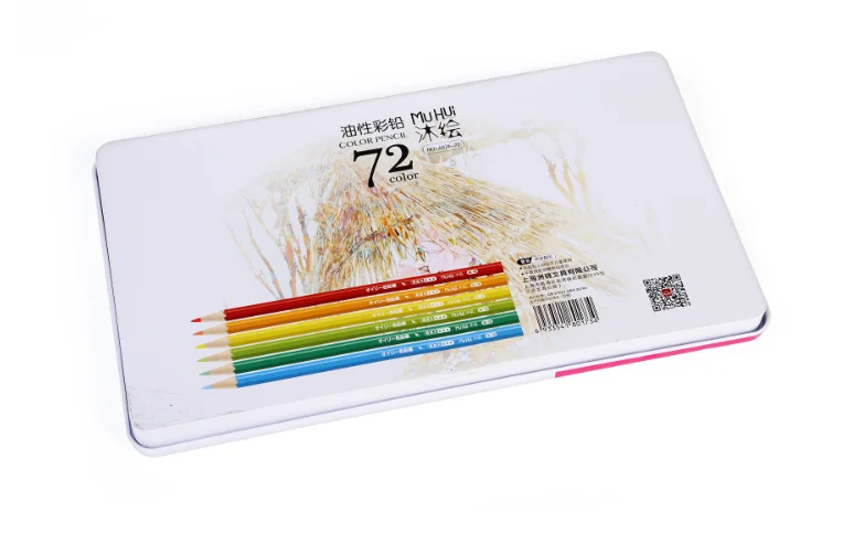 72 цвета масляный цветной карандаш карандаши радуга цвет ing карандаши для рисования железный ящик эскизов школы цветные Лапис матит цвет ate