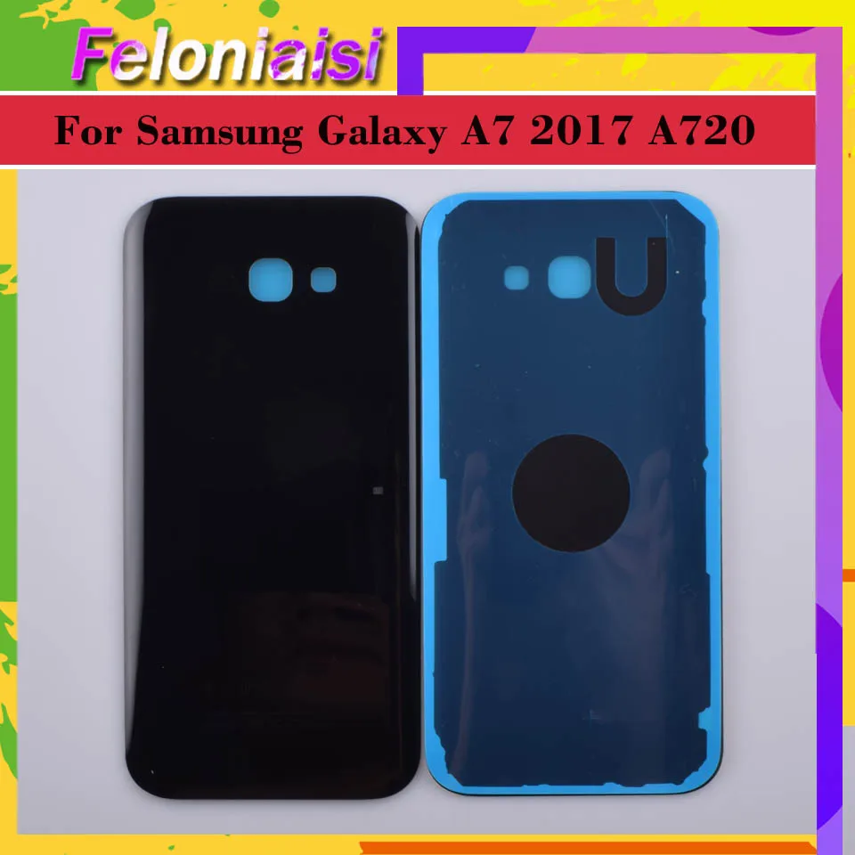 Задняя крышка батарейного отсека для Samsung Galaxy A7 2017 A720 A720F|Корпусы и рамки