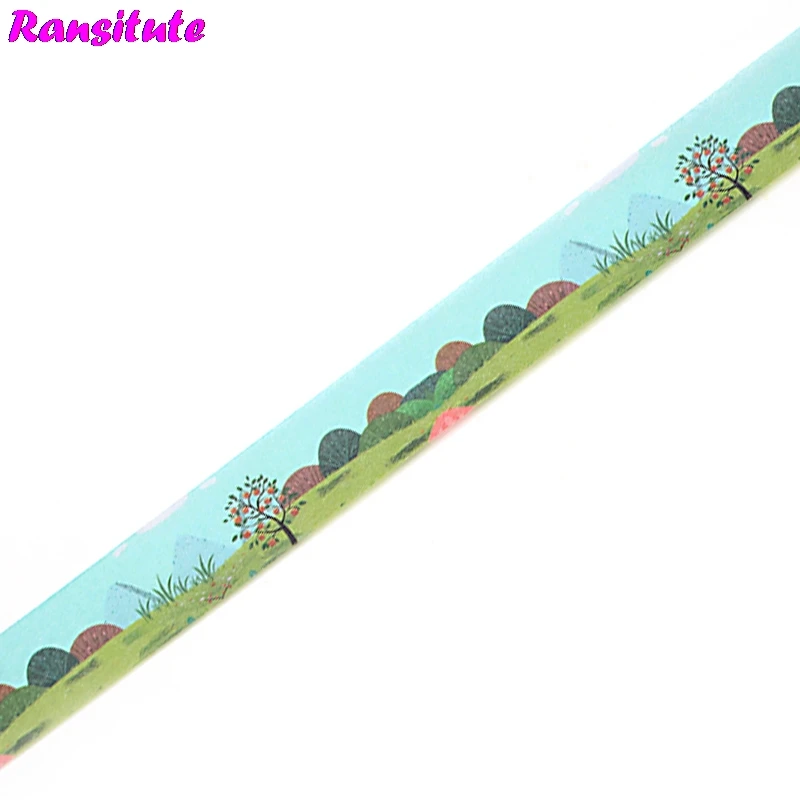 Ransitute R436 летнее солнцестояние Цвет Washi клейкая лента ручной DIY декоративный Цвет Бумага клейкие ленты школьные принадлежности