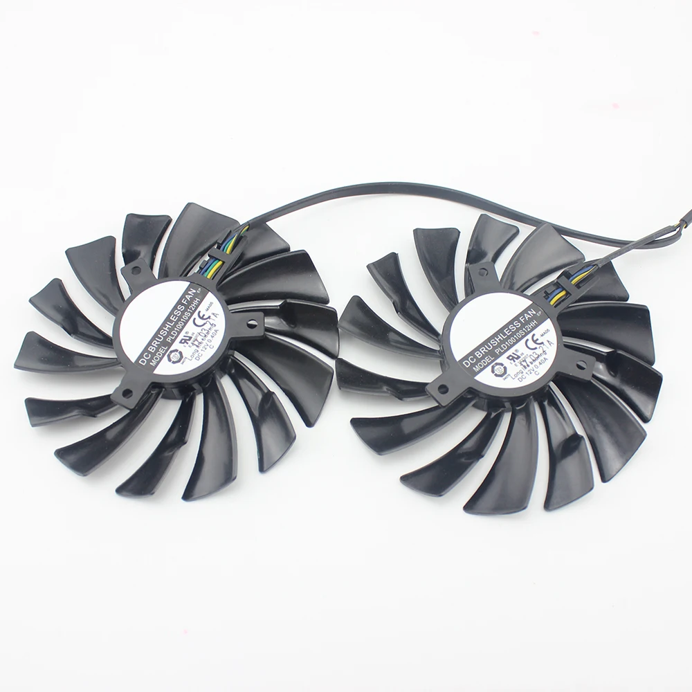 Вентилятор игровой для видеокарты MSI GTX950 GTX960 GTX970 GTX980 GTX980TI fan R9 380 390X|fan 4pin|4pin fancard |