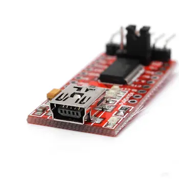 

ETCS-Hot Sale FT232RL Module 5V 3.3V FTDI USB TTL conversion adapter Red