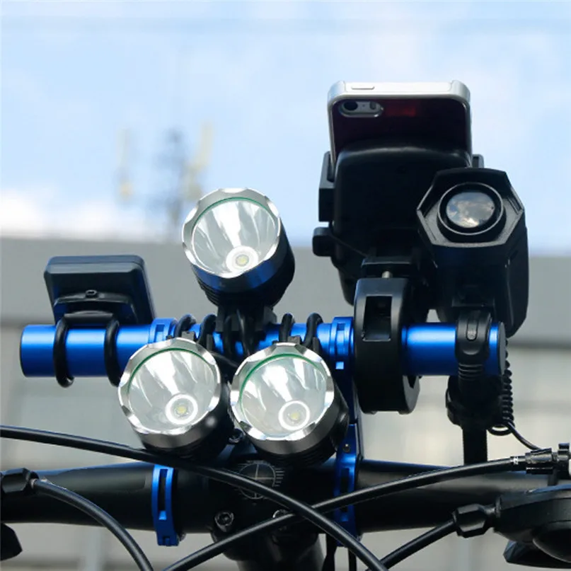 New Bicycle Bracket Bike Flashlight Holder Handle Bar Bicycle Accessories Extender Mount Bracket for Stopwatch  #2J21  (6)